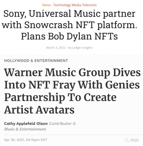 音乐与NFT的结合,能否改变创作者经济的游戏规则?-iNFTnews